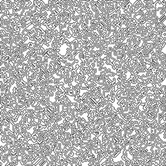  Modern stylish abstract texture. Geometric shapes from striped elements. Black and white pattern.
