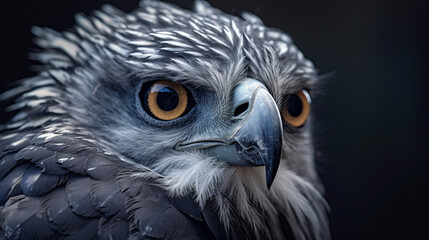 Obraz premium portrait of an eagle HD 8K wallpaper Stock Photographic Image