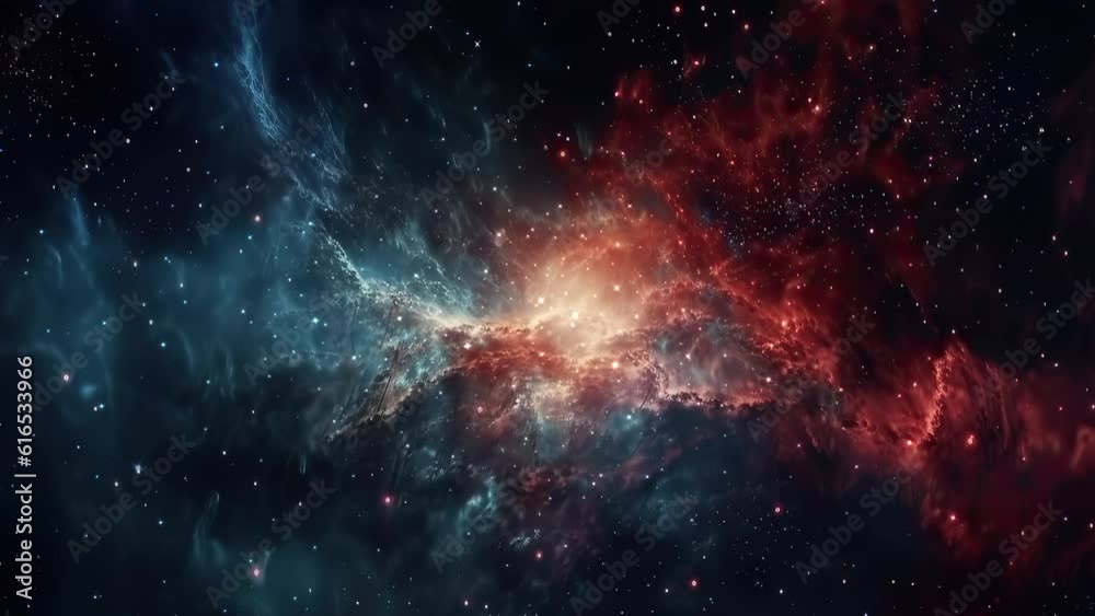 Canvas Prints space background. galaxy and nebula. endless universe with stars and galaxies in outer space. cosmos