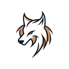 Wolf Logo Illustration Vector Design Template