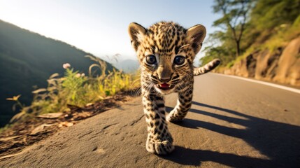 baby Cheetah Cub, Leopard Cub Photography