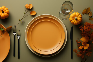 thanksgiving place setting