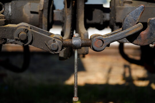 Iron Connector Of Two Railway Cars