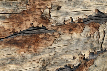 Texture of Wood Peeling Paint Weathered. Generative Ai, Ai.