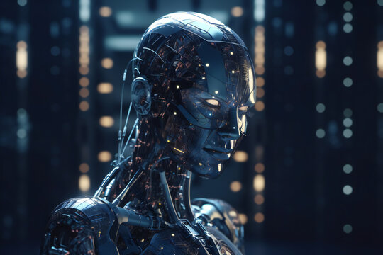Conceptual illustration of artificial intelligence