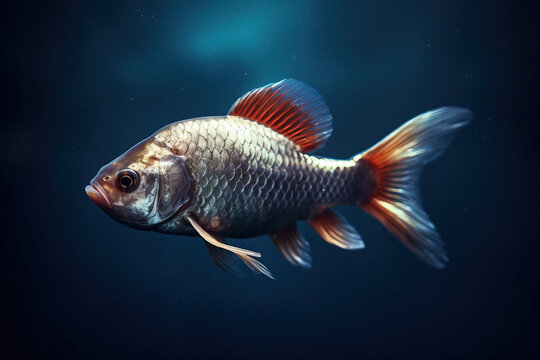 Fish in ocean generative ai