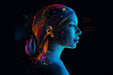 silhouette of a woman