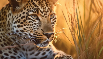 Fototapeta premium leopard 