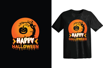 Halloween day t-shirt design
