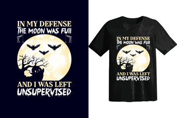 Halloween day t-shirt design