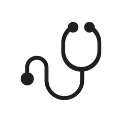 stethoscope icon vector design template