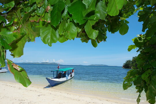 Island view near Flores, Indonesia.Island view near Flores, Indonesia.