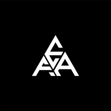 EFA letter logo abstract creative design. EFA unique design	