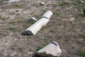 Obraz premium Ruins of ancient polis Heraclea Sintica, Bulgaria
