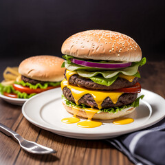 Juicy Burger-Indulge in Perfection