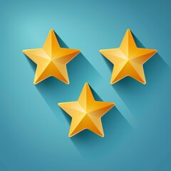 Obraz premium feedback star