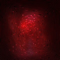 fingerprint background blur effect