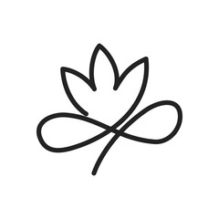 spa logo template. Icon Illustration Brand Identity. Isolated and flat illustration. Vector graphic