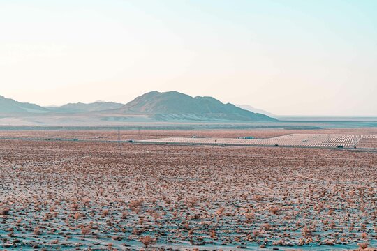 Carretera hacia La Rumorosa.