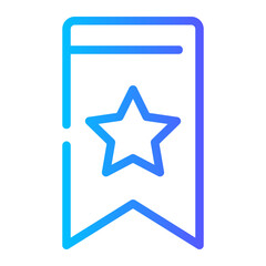 bookmark gradient icon