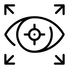 vision line icon © Nur Achmadi Yusuf