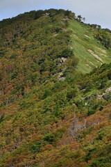 仲秋の日光の山