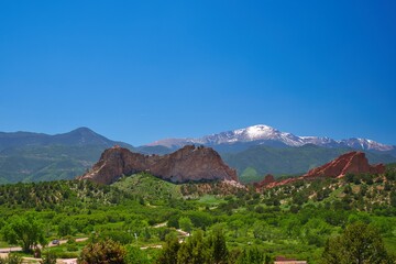 Garden of God in Colorado, USA