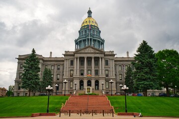 Fototapeta premium Colorado state capitol building in Denver