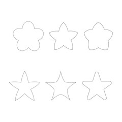Obraz premium star icon vector
