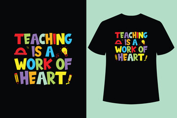 Back to School T shirt Design