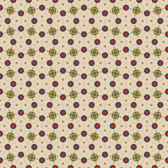 seamless polka pattern