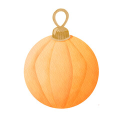 Christmas Ball Orange