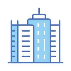 Check this beautiful building icon in trendy style, customizable icon