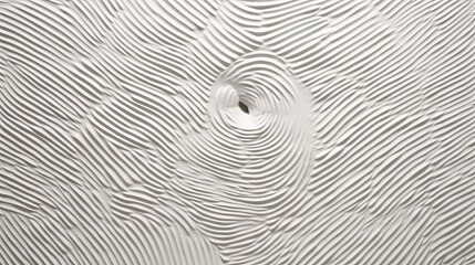 Obraz premium 3D White Wall with abstract design