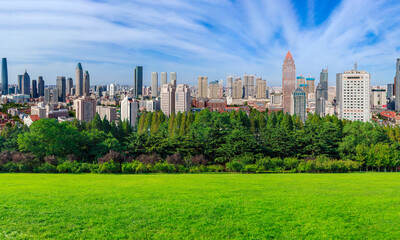 China's modern urban architectural landscape skyline..