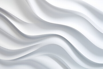 abstract wavy white background