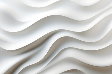 Obraz premium abstract wavy white background