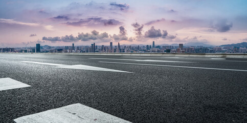 Aerial photography of modern urban architectural landscape in Zhuhai, China