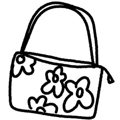 illustration of handbag