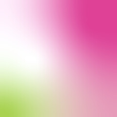 Pink green and white abstract gradient background