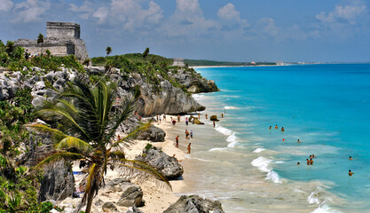 Ruinas Maias de Tulum, Riviera Maya. Mexico. © EMANUEL