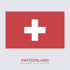 National Flag of switzerland vector design,switzerland flag transparent design vector png
