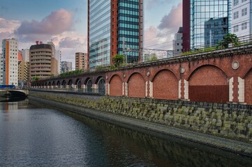 View from Mansei bridge, Akihabara, Tokyo