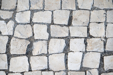 pavement of the city of Funchal