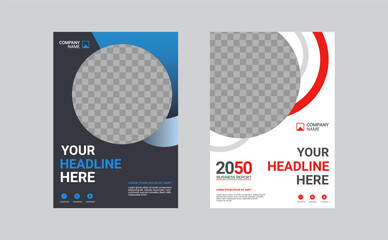 Creative corporate book cover design