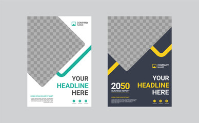 Creative corporate book cover design