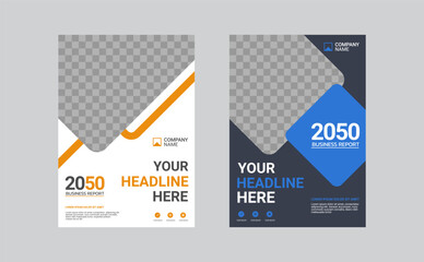 Creative corporate book cover design