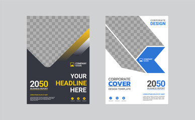 Creative corporate book cover design