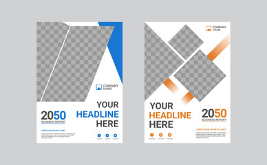 Creative corporate book cover design