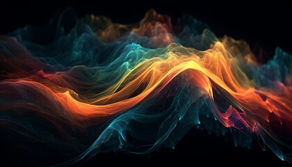 Obraz premium Abstract background, generative AI